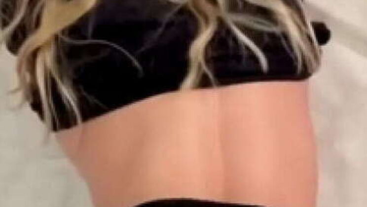 Blonde in lingerie: a hot perspective