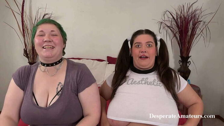 Desperate MILFs with Big Tits & BBWs Crave Cash: Casting Blowjob Complication