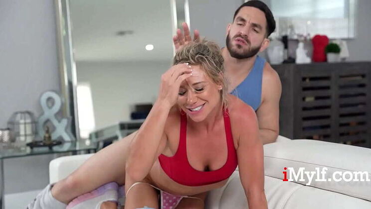 Mature Fitness MILF Madison Brite: Every Activity is a Workout
