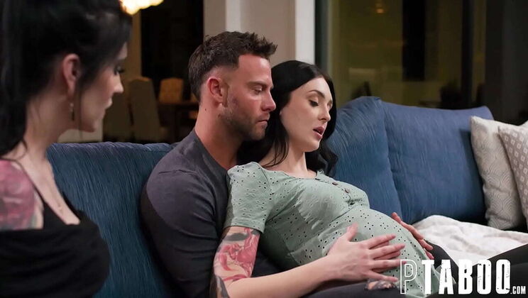 Pregnant Anna de Ville & Charlotte Sins' Dirty Desires with Seth Gamble