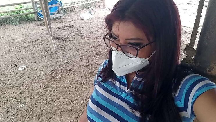 Latina Step Mom Seduces Her Step Son on The Farm