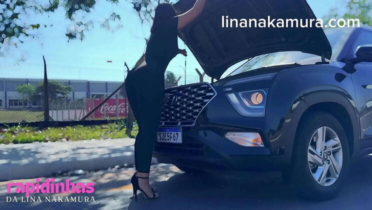 Asian Babe Fucked by Truck Driver on the Road - Lina Nakamura and John Coffee