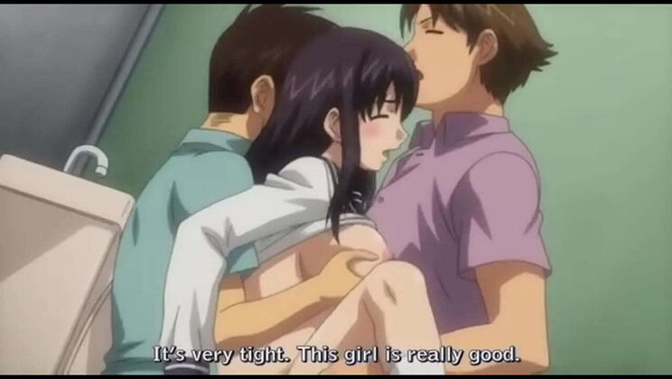 Hentai Sisters Get Fucked in a Threesome