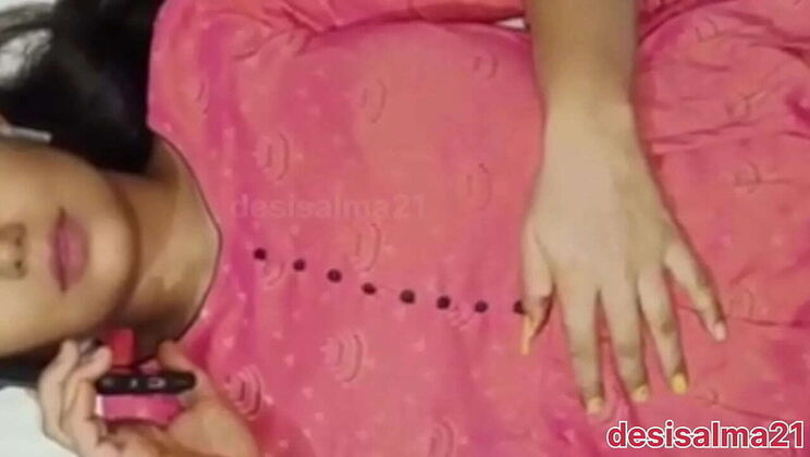 Desi Girl Engaged But Loves Listening to Boyfriend's Sex Call - Hardcore Fingering & Outdoor Anal