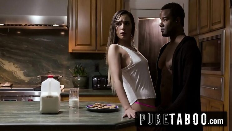 Jaye Summers Gets Double Creampie from Boyfriend and His Dad