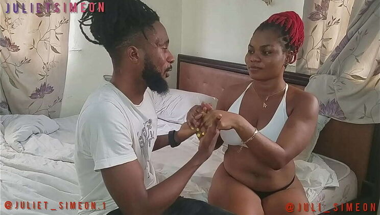 Husband's Junior Fucks Me Hard with His Big Cock - Julietsimeon Loves It!