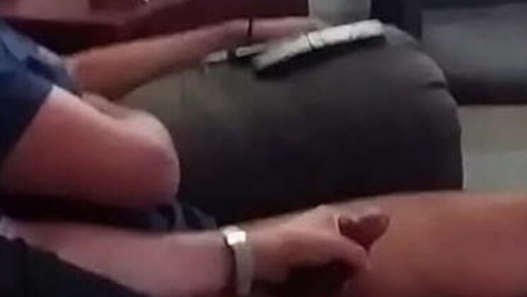 Naughty Natty Fingers and Strokes Hard Cock