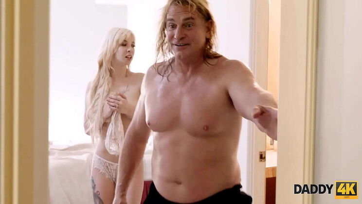 Step Dad Seduces Teen Bride Kenzie Reeves Before Wedding - Blowjob & Rimming