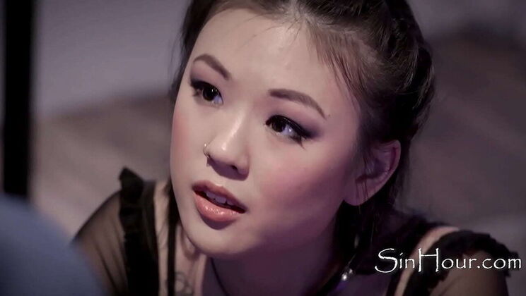 Hot Teen Lulu Chu Begs for Older Man's Big Dick - Age Gap Taboo