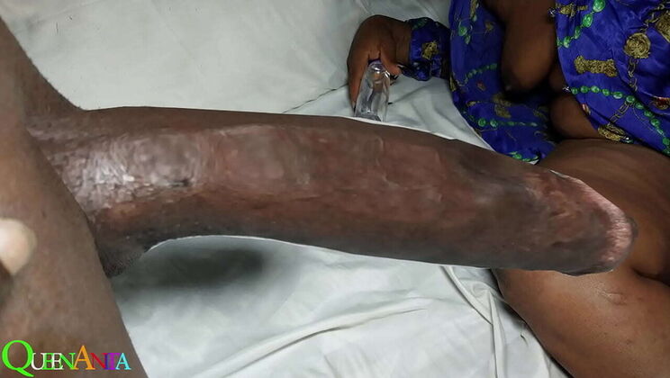 Pato and Patricia 9ja: Raw Doggystyle Fuck with Cum in Mouth and Big Ass Action