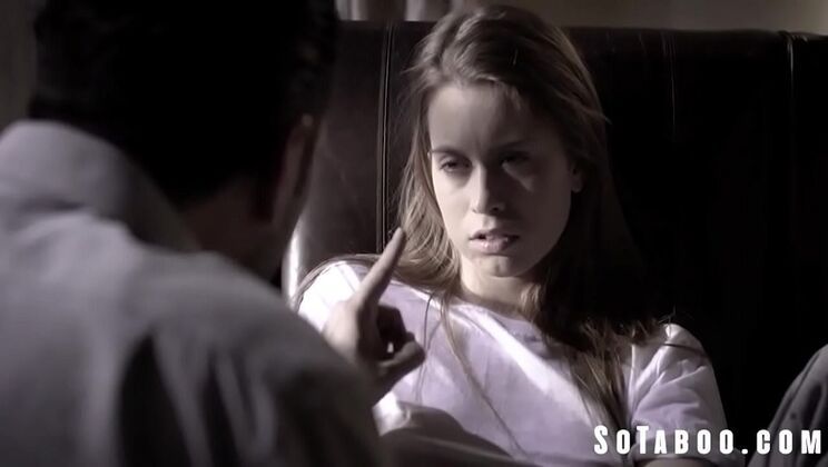 Hardcore Jail Escape with Skinny Teen Brunette