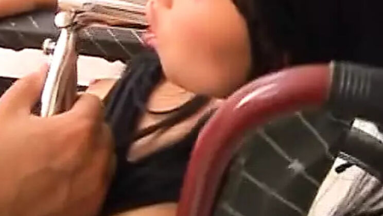 German Amateur Babe Gets Creampied by Horny Doctor in Retro Uniform