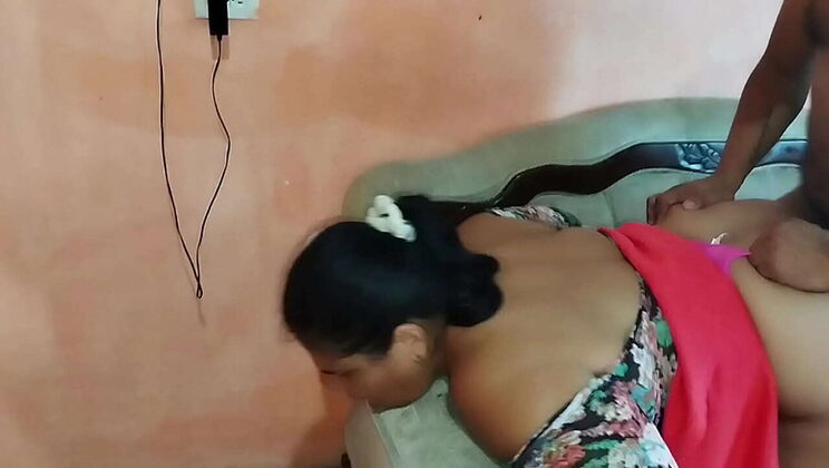 Husband Pays Debt with Wife's Big Round Ass - Homemade Latina MILF Doggystyle