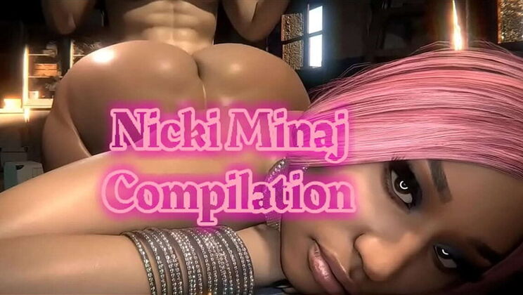 Nicki Minaj Oral & Big Ass Compilation - Hot Scenes
