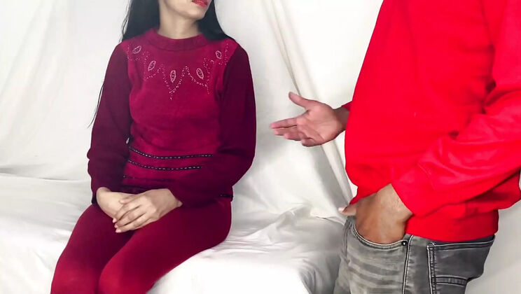 Indian Teen Seduces Boss for Job with Tight Pussy Fuck in HD