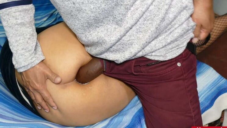 Amateur Asian Teen Ali Precio Takes BBC Anal Rough Fucking in Her Perfect Ass