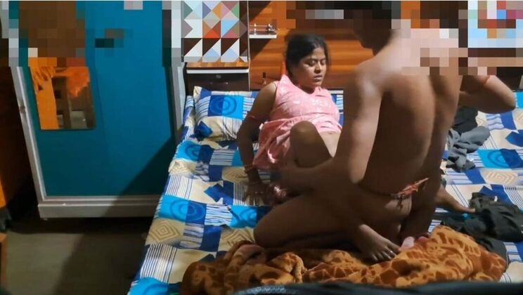 Hot Indian Desi Step Mom Fucks Step Son in HD Hindi Audio