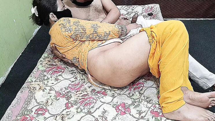 Desi Indian Aunty Fucked Hard in Doggy Style - Big Cock Anal Creampie with Hindi Audio