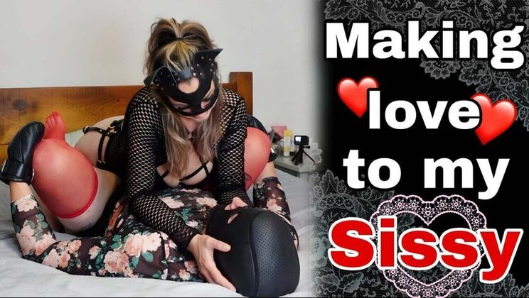 MILF Wife Dominates Sissy Hubby with Huge Strapon - Rough Anal Pegging & Chastity in Homemade Femdom BDSM