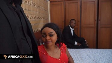 Hot Black Threesome in Africa - Big Tits & Big Ass Ebony Trio