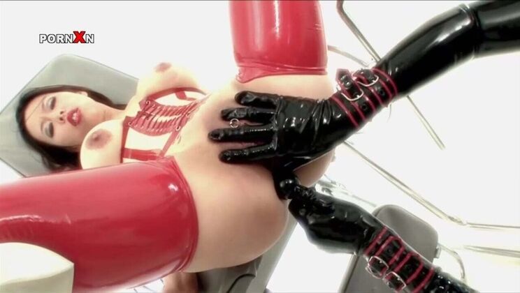 Sexy Asian Tigerr Benson Gets Hardcore Anal Punishment in Latex