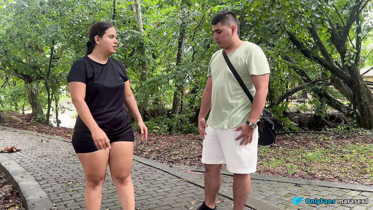 PornoiaMey seduces her trainer & swallows his load - HD Hindi audio