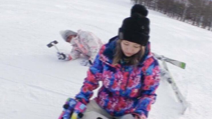 Hot Japanese Teen Angel Fucks in Winter - 18 Year Old College Student Homemade Sex