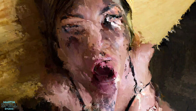 Fit Tanned MILF Kitana Lure Fucks Hard with Pizza Delivery - Blowjob, Doggy & Cum in Mouth