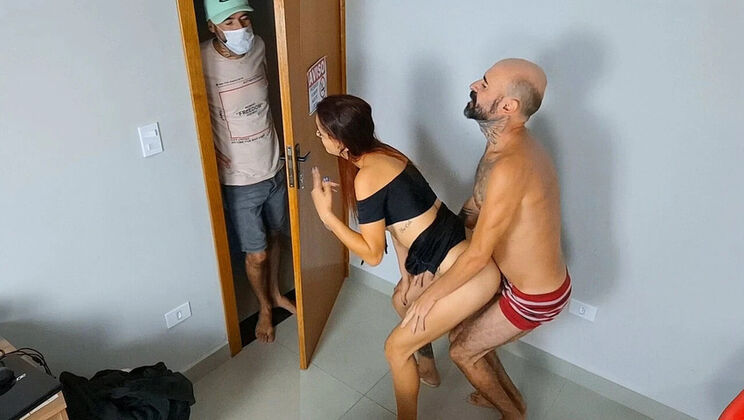 Hot Redhead Wife Cheats on Husband with His Friend - Homemade Cuckold Sex