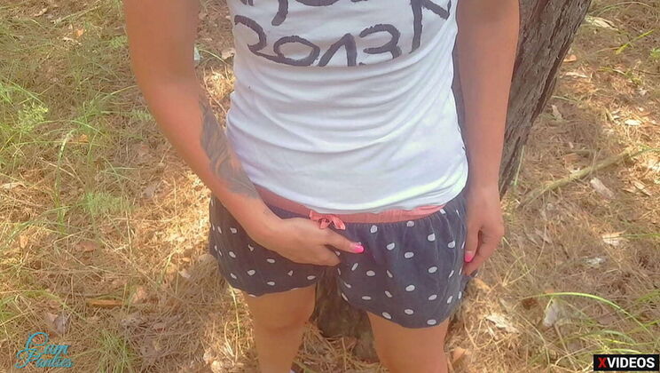 Stepbrother Fills My Panties With Cum - Real Creampie POV