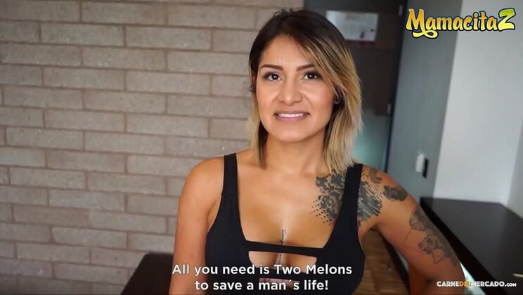 Hot Latina MILF Camila Santos Gets Fucked Hard By Two Guys - Blowjob & Threesome