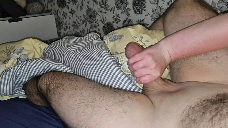 Wife Watches Me Jerk Off - Homemade British Couple Cumshot