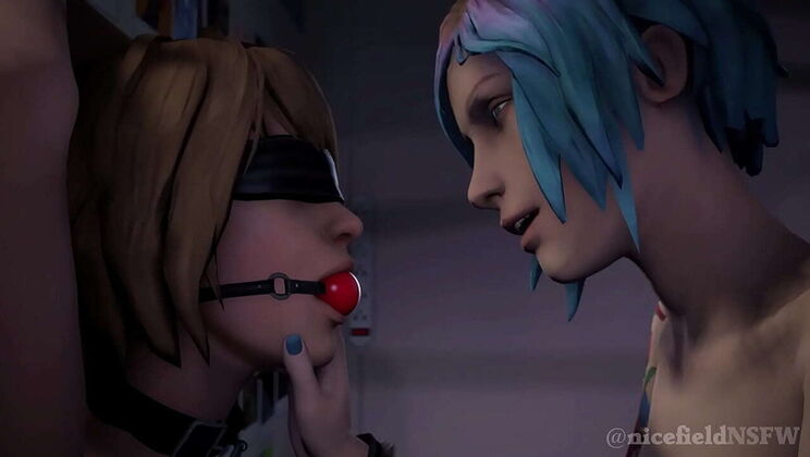 Hot Lesbian BDSM: Max & Chloe First Time Bondage Sex - Life is Strange SFM Animation