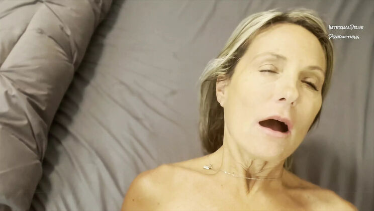 Hot MILF Takes Big Cock and Toy Together - POV Fucking in 4K