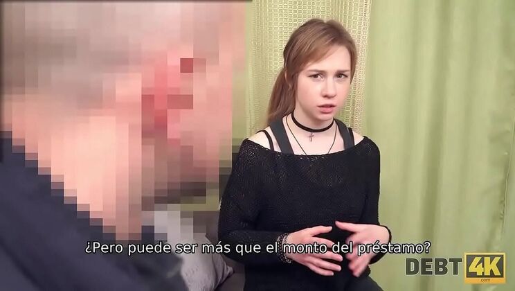 Hot Russian Teen Alice Klay Sucks and Rides for Debt Payment - POV Amateur Sex