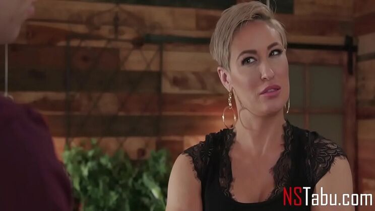 Step Mom Ryan Keely Fucks Step Son Hard - Hotter Than His GF