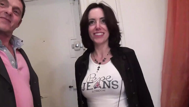 Horny MILF Casting Anal & Blowjob Gangbang in Stockings