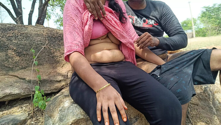 Cheating Indian Wife Fucks Husband's Friend Outside - Hot Outdoor Sex Part 2