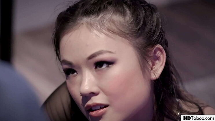 Young Asian Teen Lulu Chu Seduces Older Family Friend Ryan McLane - Taboo Sex
