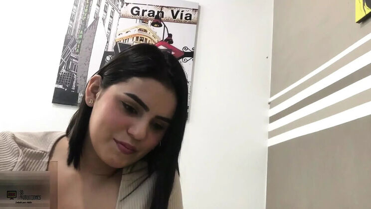 Melanie Caceres hunts your tight pussy - rough fucking & moaning in Spanish
