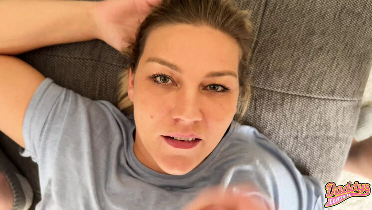 Hot German MILF Gives Longest Blowjob Ever - Close-Up Sucking & Facial Cumshot