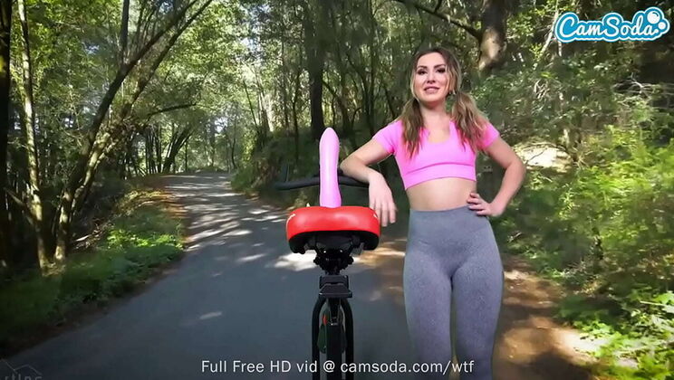 Paige Owens First Anal Dildo Ride - Shaved Pussy & Wet Webcam Fun