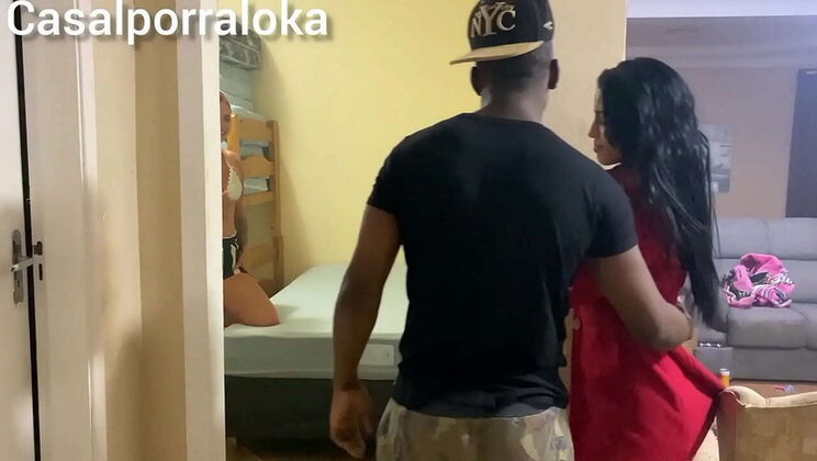 Amateur Wife Fucked Hard While Friend Sleeps - Hot Denial Sex