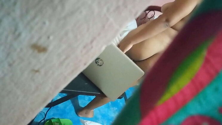 Hot BBW wife shows off her big ass on hidden cam