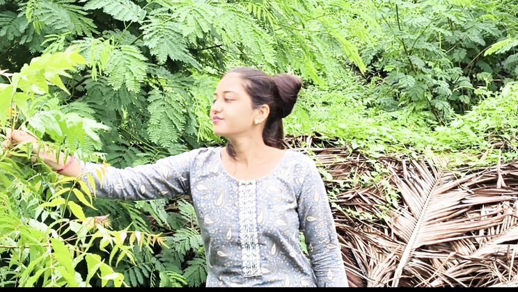 Desi Village Girl Fucked Hard in Farmhouse - Doggy Style with Birds Chirping