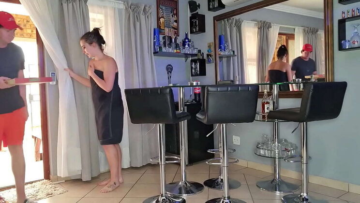 Hot Pizza Delivery Guy Gets Sloppy Blowjob & Handjob From Horny Slut | Cum Swallow