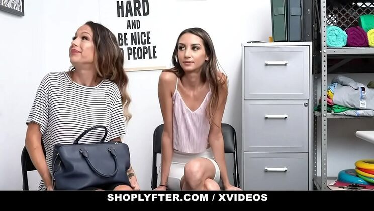 ShopLyfter MILF McKenzie Lee & Stepdaughter Natalia Nix Suck Big Cock To Escape Jail - Threesome Fuck