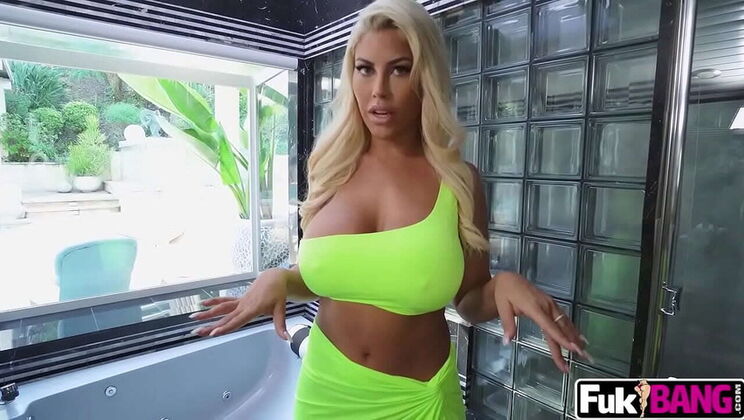 Bridgette B's Big Tits Take All Kinds of Cocks - Blowjob & Hardcore Fuck