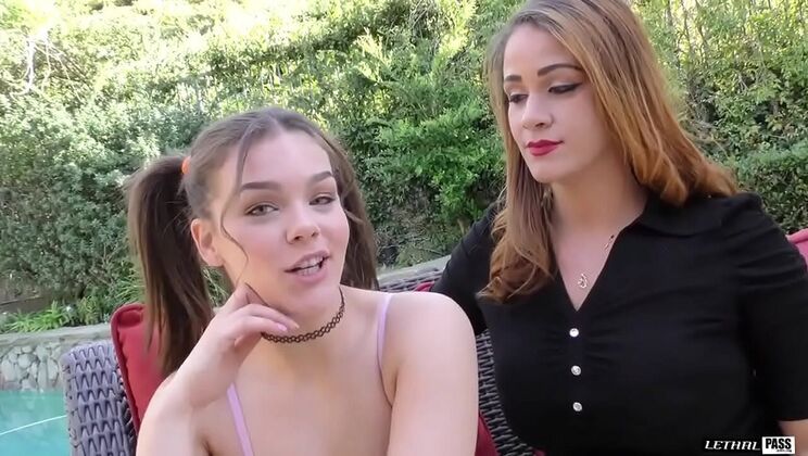 Miss Raquel & Lexi Vex FFM Threesome - Blowjob, Cowgirl & Doggy Style with Big Cock