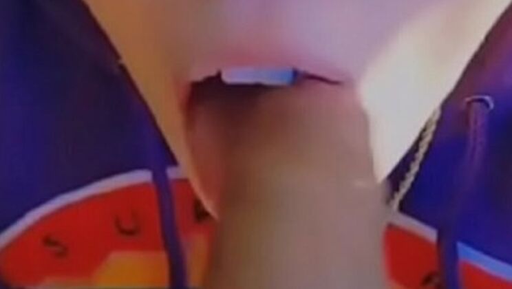 Hot 19yo Neighbor Gives Deep Throat & Gagging Blowjob in My Apartment